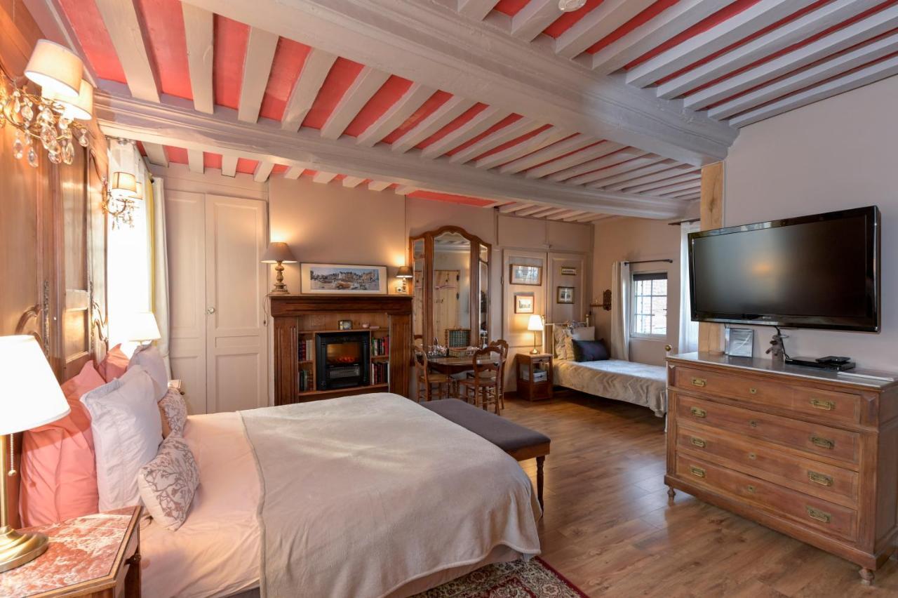 La Maison De Honfleur Buitenkant foto